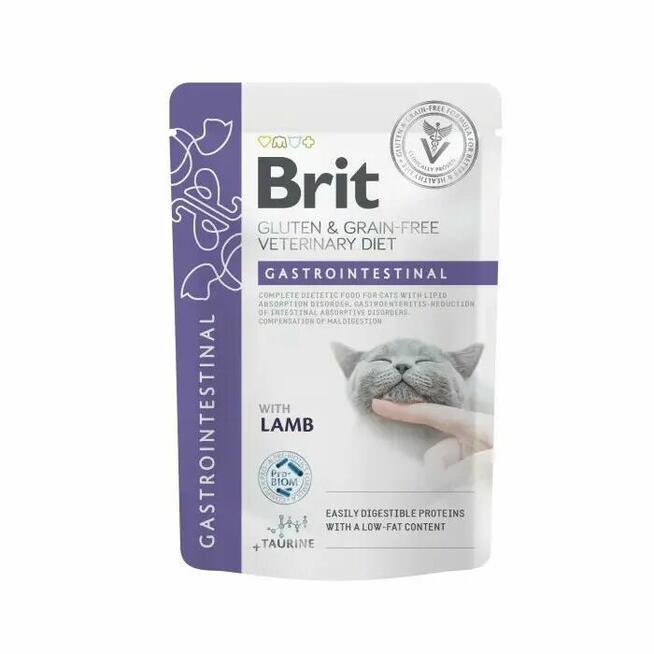 Brit gf vet. cat pouch gastrointestinal 85g