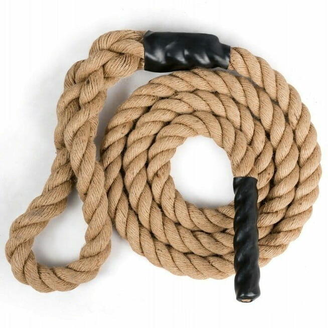 NOWA LINA TRENINGOWA CROSSFIT POWER BATTLE ROPE DŁ 3M