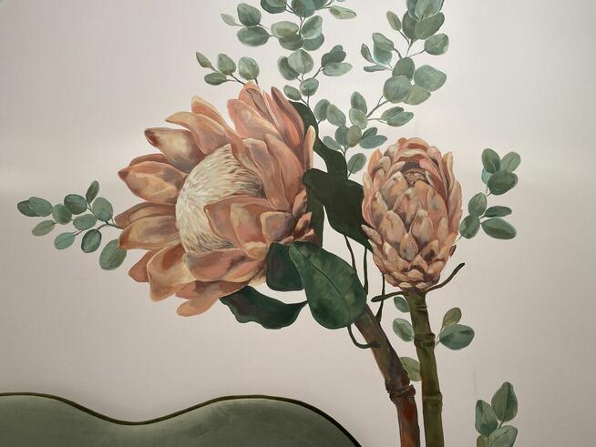 Artystyczne malowanie ścian i sufitów (wnętrza, zewnętrzne)