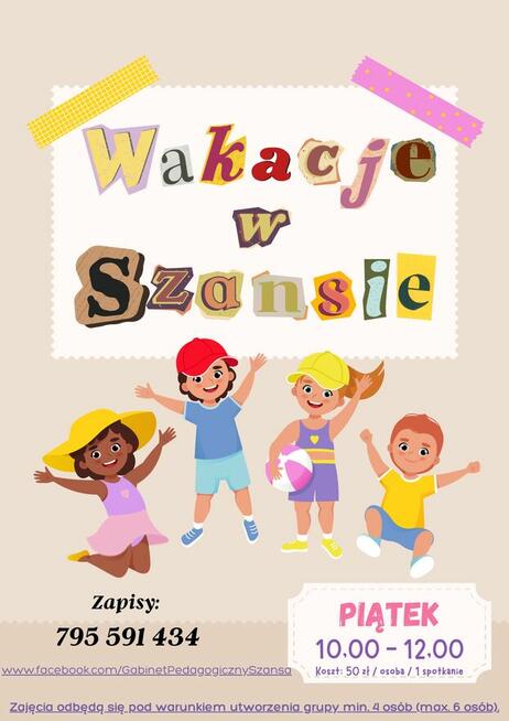Wakacyjne zajęcia dla dzieci