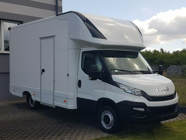 Iveco Daily KONTENER NISKOPODŁOGOWY 4,31x2,24x2,42 SKLEP KAMPER KLIMA  FOODTRUCK