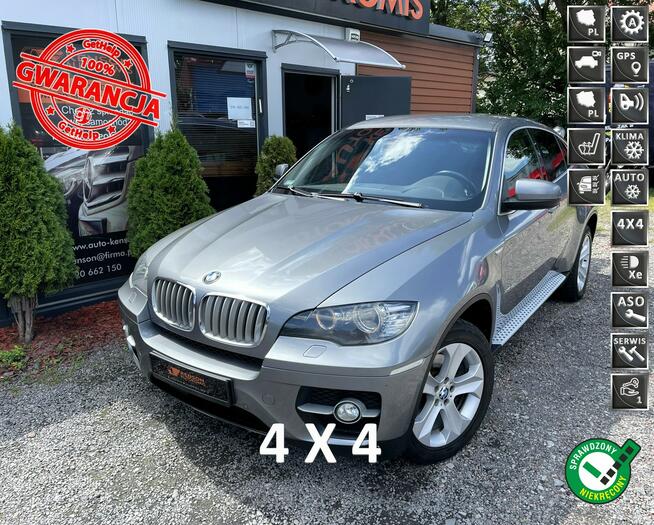 BMW X6 Dociągi, Komforty, 4x4, Kamera cofania, Tempomat, Łopatki, DVD, USB