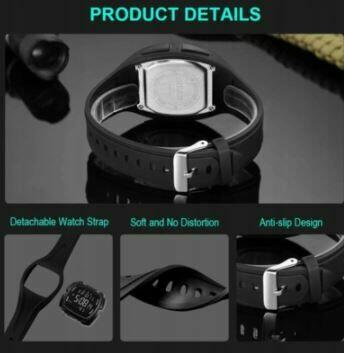 Markowy zegarek sportowy, wodoodporny. READ