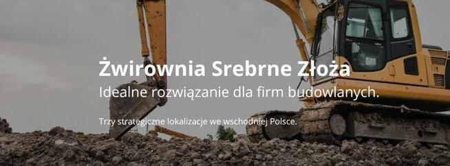 Sprzedaż żwiru i materiałów budowlanych - Srebrne Złoża