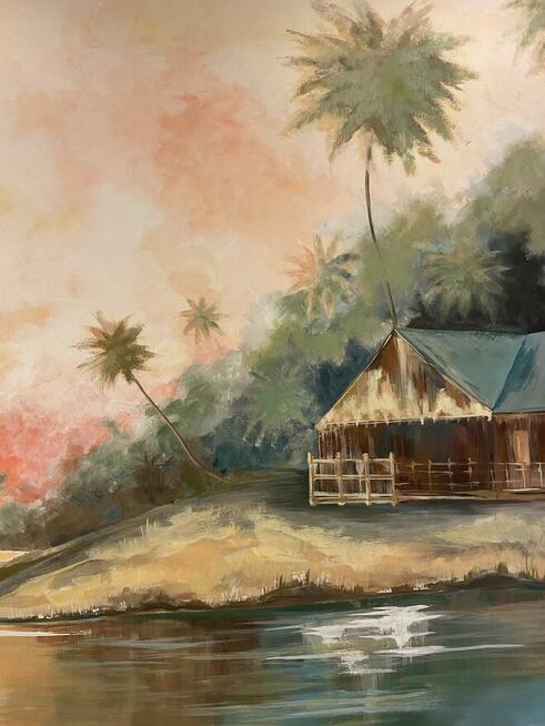 Artystyczne malowanie ścian i sufitów (wnętrza, zewnętrzne)