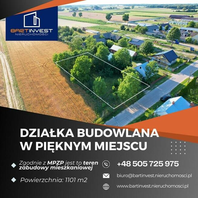 Działka budowlana w pieknym miejscu