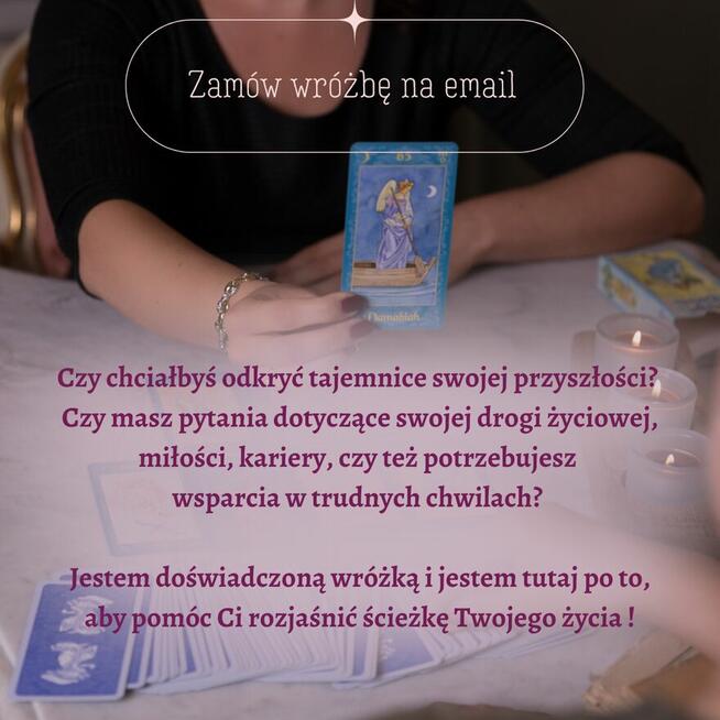 Wróżba z Tarota na email, wróżka, Doradztwo Ezoteryczne