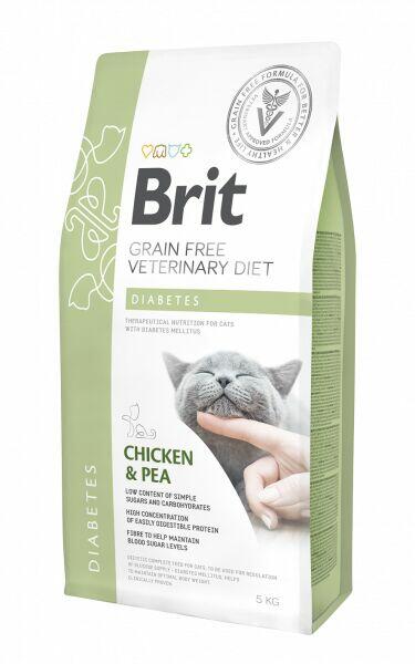 Brit gf vet. diet cat diabetes 2kg