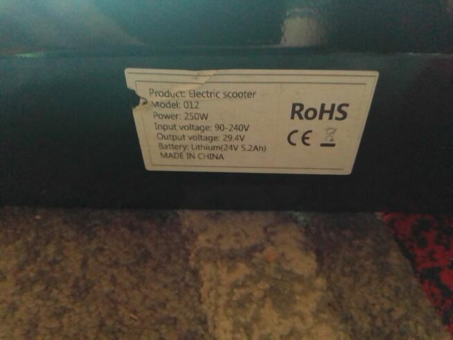 Hulajnoga elektryczna dla dorosłych. Jak nowa!