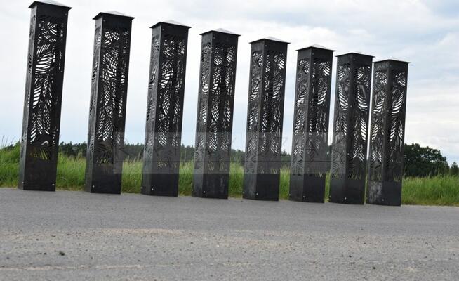 LAMPY OGRODOWE ZE STLI CORTEN