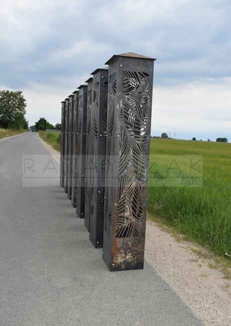 LAMPY OGRODOWE ZE STLI CORTEN