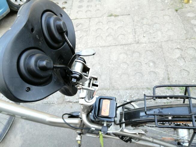 Rower elektryczny damka.