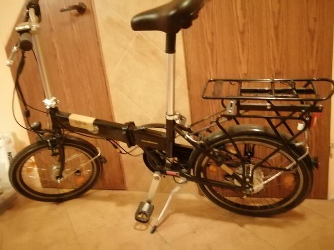 Rower elektryczny składak..