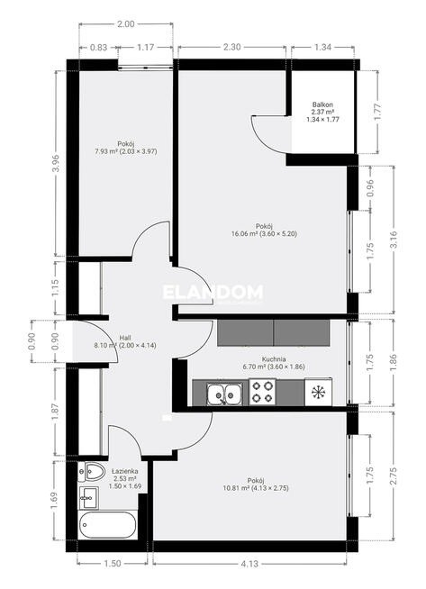 Mieszkanie do wprowadzenia Sadyba widok