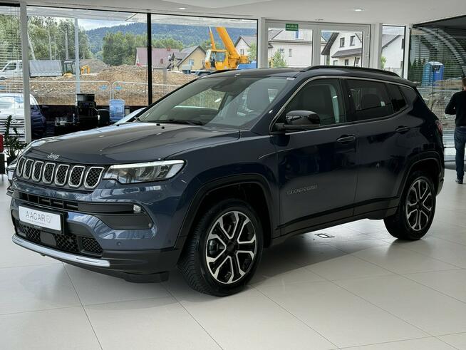 Jeep Compass Limited Tempomat ACC, Kamera 360, 1-wł, FV23%, Gwarnacja, DOSTAWA