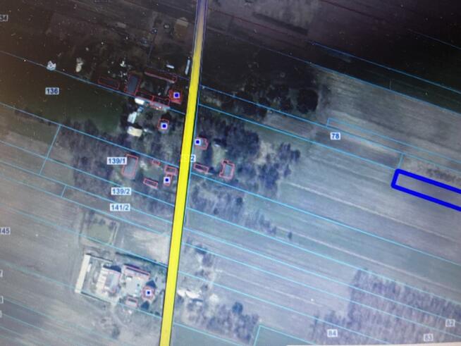 Działka rola 0,77 ha w Jabłonowie gm. Policzna.