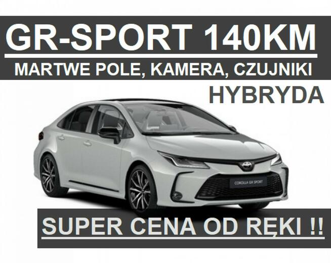 Toyota Corolla Nowa GR-Sport Hybryda 140KM Super Niska Cena od ręki -  1446zł