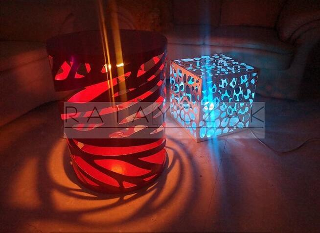 LAMPY OGRODOWO ZE STALI CORTEN