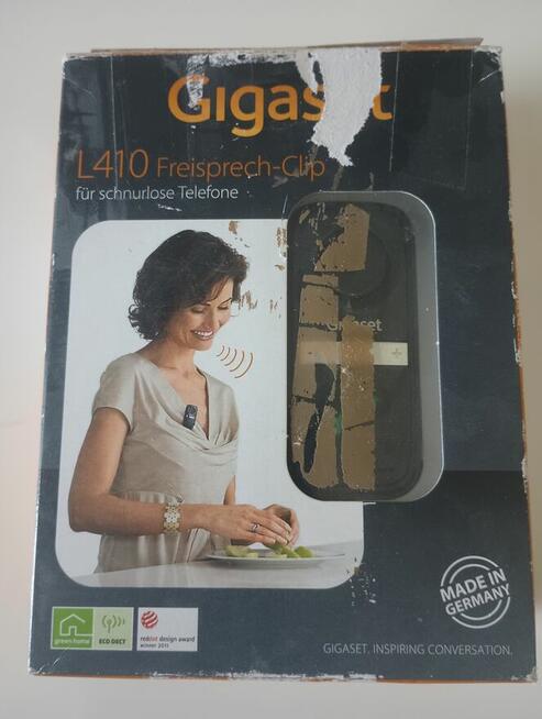 Gigaset Siemens - L410 - zest głośnomówiący klips DECT GAP