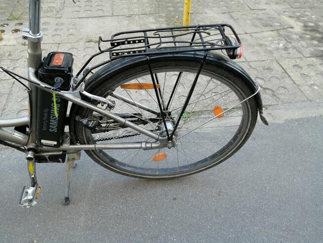 Rower elektryczny damka.