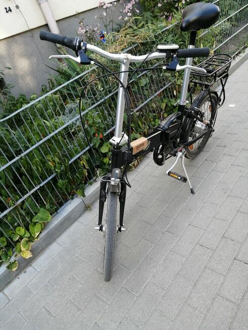 Rower elektryczny składak..