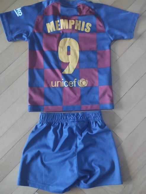 FC Barcelona koszulka + spodenki dla dziecka 2 lata OKAZJA!