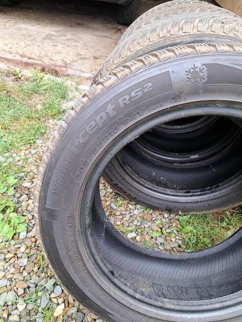 Sprzedam komplet opon zimowych hankok 205/55 r16