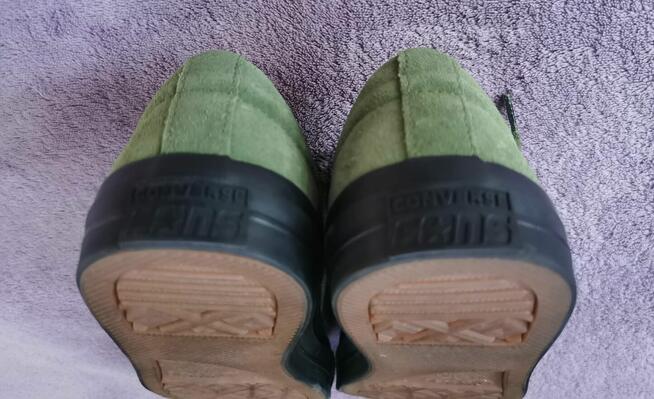 CONVERSE Sneakers Rozm.44,5 Skóra Naturalna Zamsz JAK NOWE