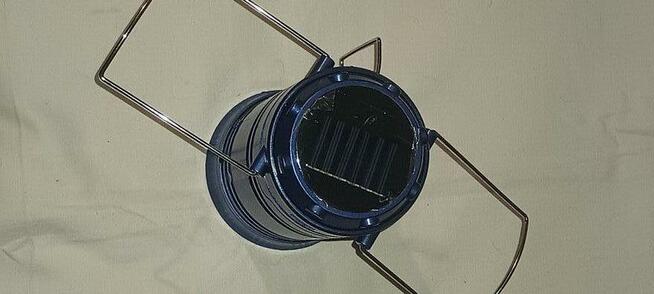 Lampa kempingowa. Latarka Solarna Ładowarka Płomień