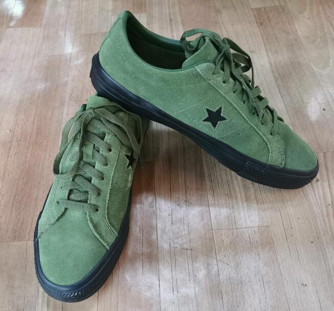 CONVERSE Sneakers Rozm.44,5 Skóra Naturalna Zamsz JAK NOWE