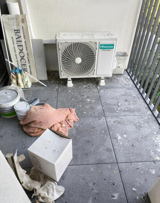 Sprzątanie balkonów usuwanie ptasich odchodów