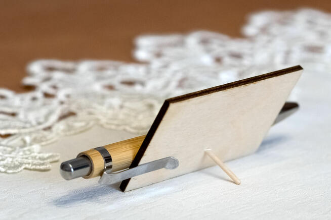 Winietki, podziękowanie