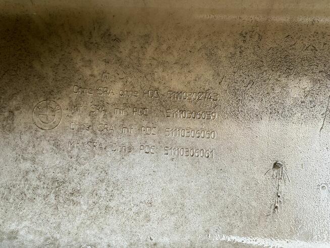 BMW X3 E83 M aerodynamic zderzak przód i tylni PDC