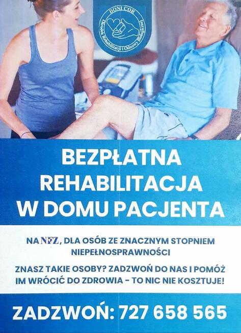 Darmowa Fizjoterapia domowa