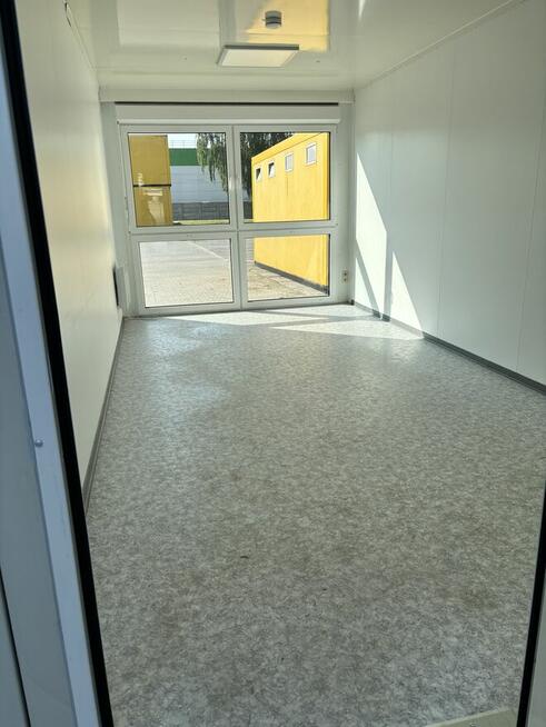 Kontener biurowy 6 metrów 20 stopowy przeszklony