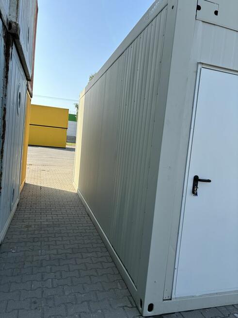Kontener biurowy 6 metrów 20 stopowy przeszklony