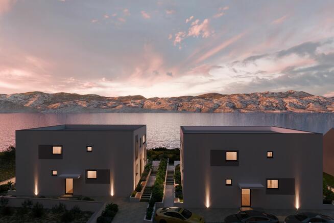 Apartament w Chorwacji 95m2,basen, linia brzegowa, Zadar, Pag