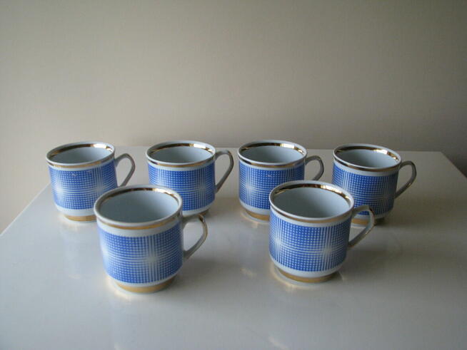 Serwis do kawy, herbaty, Roman – porcelana Chodzież lata 60