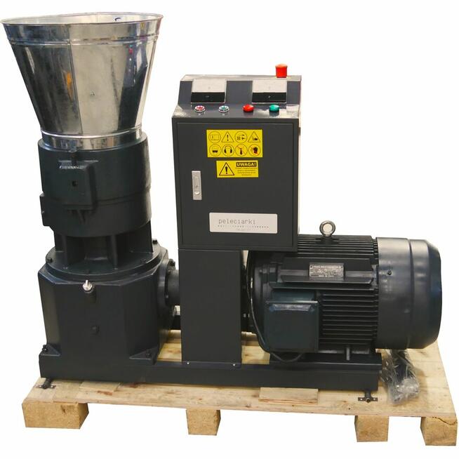 PRZEMYSŁOWA LINIA PRODUKCYJNA PELLETU GRANULATU TRAWOKULEK