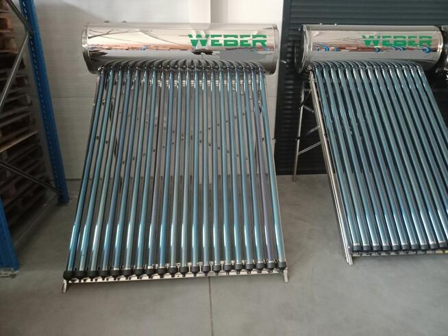 Solarny ciśnieniowy ogrzewacz wody WEBER COMPACT 15/150 l.
