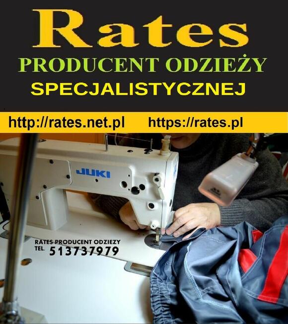 SPODNIE PIEKARSKIE PRODUCENT RATES.pl