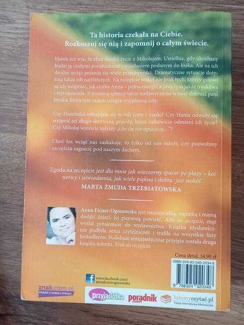 Alibi na szczęscie Anna Ficner -Ogonowska Pojedyncze tomy.