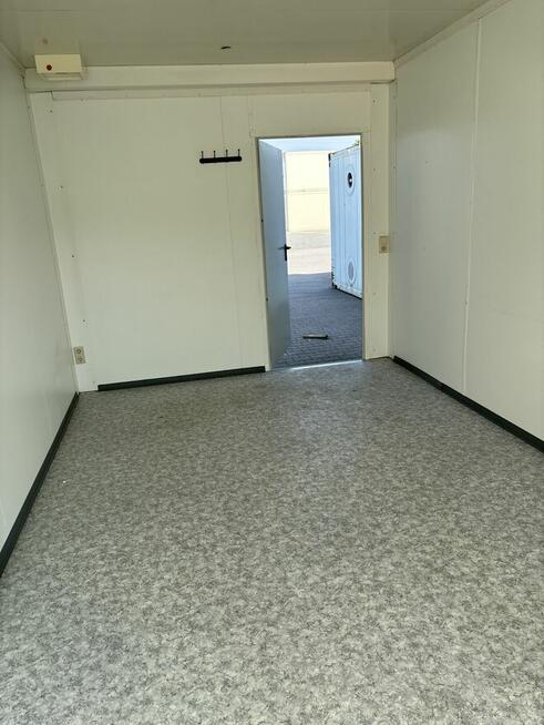 Kontener biurowy 6 metrów 20 stopowy przeszklony