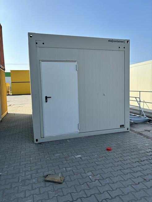 Kontener biurowy 6 metrów 20 stopowy przeszklony