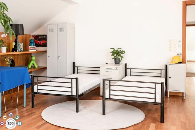 Łóżko piętrowe Łóżka metalowe pracownicze hotelowe wojskowe