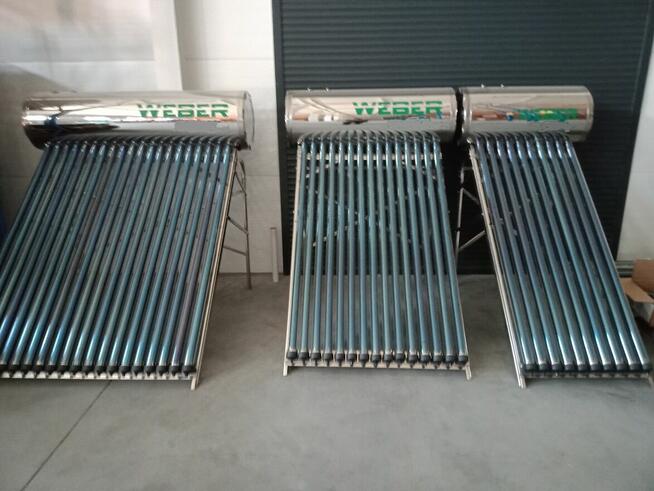 Solarny ciśnieniowy ogrzewacz wody, kolektor WEBER COMPACT 1