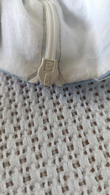 Piękna Sukienka w groszki z trzema falbanami i podszewką BIA