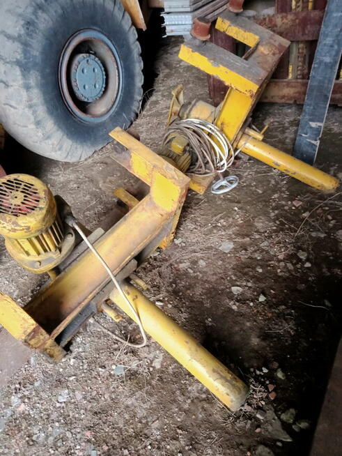 Wózek kanałowy tir 6 ton elektro-mechaniczny dtr