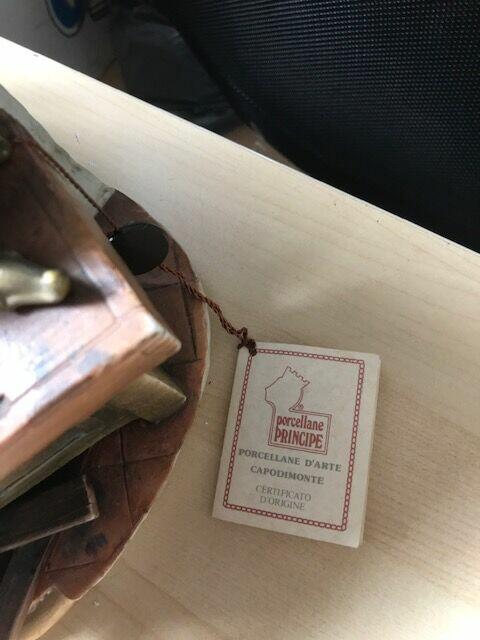 Figurka porcelanowe cieśli Principe