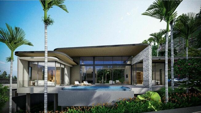 Tajlandia! Koh Samui! Willa przy basenie z 3 sypialniami i e